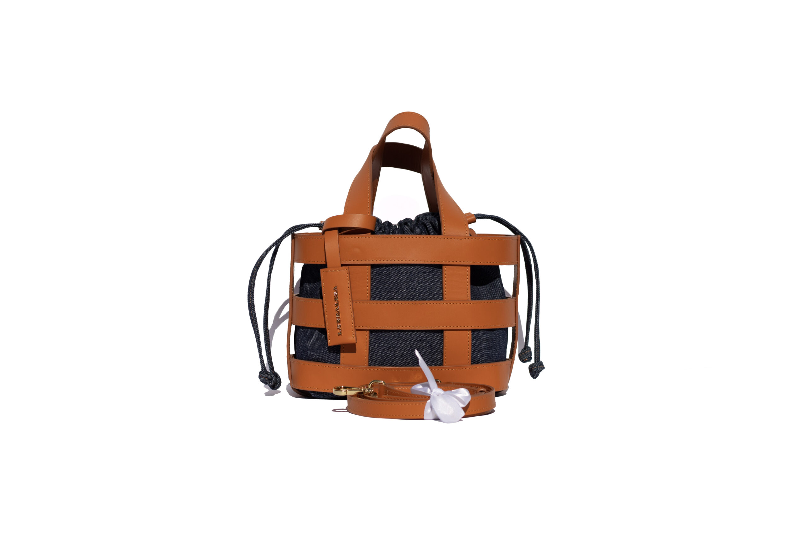 Bolsa La Cesta Jeans e Sella